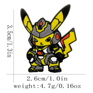 لعبة كزة الوحش لطيف بطة إيفي تشارزارد المينا دبوس - Product Image 5