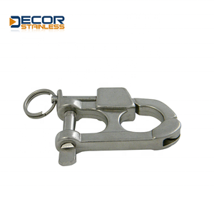 Bền Nhiệm Vụ Nặng Nề Kim Loại Cường Độ Cao Thép Không Gỉ Nhanh Chóng Phát Hành Màu Đen Panic Snap Hook - Product Image 6