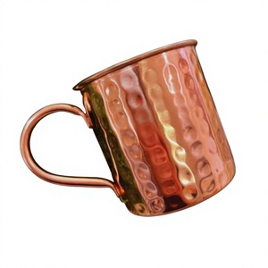 Mug en cuivre martelé 100% pur de qualité supérieure, mugs et tasses à bière et à vin, dernière arrivée, cuivre frais, mug personnalisé pour idées de cadeaux - Product Image 1