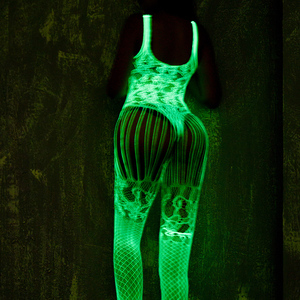 توريد المصنع مباشرة توهج في الظلام شبكة صيد السمك شبكة الجوارب الملابس الداخلية - Product Image 2
