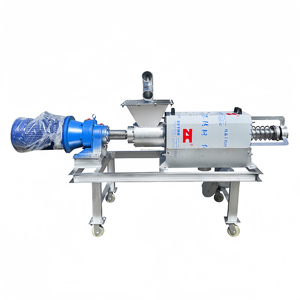 Il più venduto a spirale fecale distillatore cereali disidratatore umido e separatore a secco con motore ad alta produttività e motore a pompa - Product Image 5