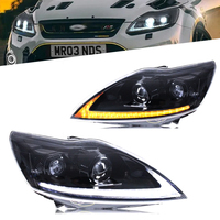 Sistema de Modificación de Faros LED para Automóvil, Faros Delanteros Modificados, Luces LED DRL de Conducción Diurna para Ford Focus 2009-2013