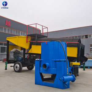 Мобильная мини-установка для сортировки и промывки россыпного золота, алмазов, танталита из речного песка, малогабаритная портативная золотодобывающая мини-промывочная установка (троммель) - Product Image 2