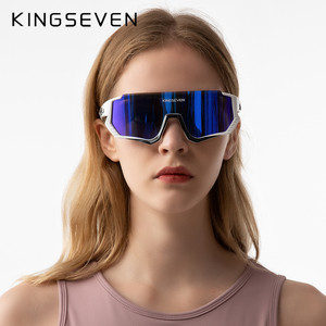 Gafas de <span class=keywords><strong>Ciclismo</strong></span> de Montaña KINGSEVEN Diseño Patentado 2022 <span class=keywords><strong>para</strong></span> <span class=keywords><strong>Hombre</strong></span> Polarizadas Gafas de Sol Deportivas <span class=keywords><strong>para</strong></span> <span class=keywords><strong>Hombre</strong></span> Lentes <span class=keywords><strong>para</strong></span> Exteriores Bicicleta Mujer LS-910 - Product Image 2
