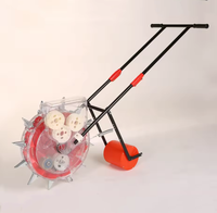 Semoir de maïs portable à poussée manuelle semoir de haricots semoir d'arachides semoir de maïs manuel semoir de semences vente en gros