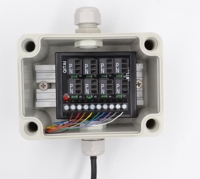 Boîtier de panneau de commande électronique étanche IP66 TB-AGR-1010 en plastique ABS, boîte de jonction, 80x110x70mm