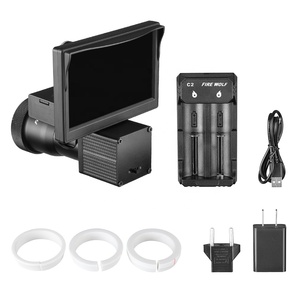 FIRE <span class=keywords><strong>WOLF</strong></span> 5,0-Zoll-Display Siamesischer Infrarot-Illuminator Optischer Outdoor-Sport Jagd fernrohr Zubehör Nachtsicht - Product Image 6