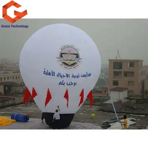 Cheap Price Advertising Inflatable Hot Air Balloon Ground Balloon Outdoor Decoration Inflatable Helium Air Balloon With Print