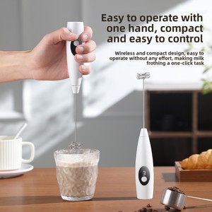 Espumador de Leche Eléctrico con Pantalla LCD Digital Modelo 2025, Batidor Doble para Huevos, Mezclador con Carga USB para Batidos de Proteínas - Product Image 4