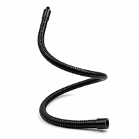 Connecteur flexible en acier inoxydable pour lampes LED, supports de microphone et supports d'appareils, livré en sac