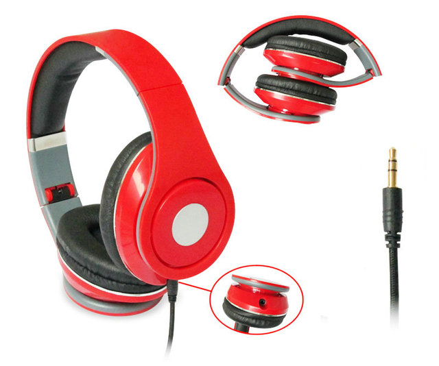 Professional 3.5mm Wired Mic Headphone Mobile Headset JL 40mm Driver TPE Material for Video Audio Studio Earbuds Monitor