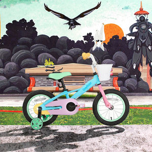 Bicicleta Infantil de Una Velocidad JOYSTAR de Acero con Frenos de Pie y Mano, Canasta de Plástico, Ruedas de 12-18 Pulgadas, Ruedas de Entrenamiento para Niños de 2 a 10 Años - Product Image 3