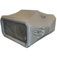 Tente de camping gonflable Russie Japon, tente extérieure personnalisée, portable, imperméable et écologique en PVC, abri pour événements