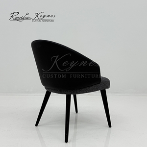 Keynes Modern PU Leather <b>Dining</b> <b>Chair</b> Metal Frame Upholstered Side <b>Chair</b> for Restaurant Hotel Home - Product Image 4