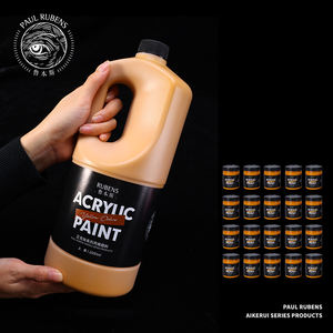 Master recommande un ensemble de pigments acryliques de grande capacité de 1000ml, 48 couleurs, sûrs et respectueux de l'environnement. - Product Image 3