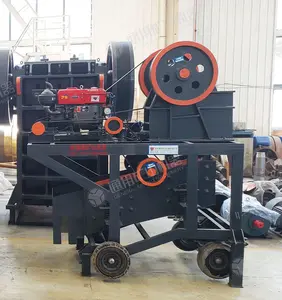 high quality small model marble rock aggregate 10tph stone jaw crusher with vibrating screen