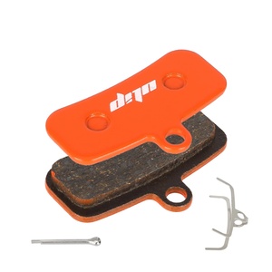 Plaquettes de frein multi-métaux Ulip Orange pour SHIMANOZEE M640, plaquettes de frein silencieuses avant et arrière pour moto, pour scooter Kukirin G4 Max - Product Image 5