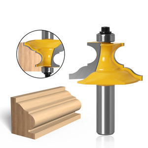 <span class=keywords><strong>Fraise</strong></span> à rainurer <span class=keywords><strong>demi</strong></span>-ronde pour coin de table en bois, queue de 12 mm (1/2 pouce), avec échelle de profondeur, pour fraisage CNC - Product Image 4