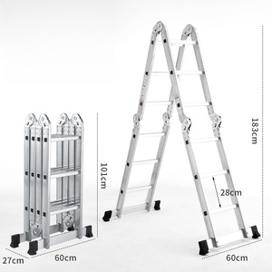 Scala in Alluminio Portatile a Lunga Durata, Scala in Alluminio Direttamente dalla Fabbrica a Prezzo Conveniente - Product Image 6