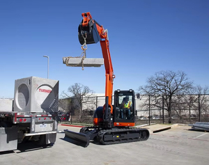 KX080-4 pour pelle sur chenilles certifiée EPA CE 66 CV Cabine fermée Intégration hydraulique Pompe moteur haute performance Boîte de vitesses Roulement moteur - Product Image 4