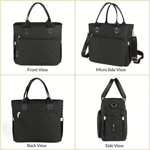 Large Capacity Waterproof Nylon Thermal Cooler <b>Tote</b> <b>Bag</b> Leakproof Design for Work Women Insulated Lunch <b>Bag</b> - Product Image 2