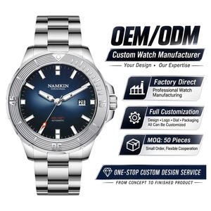 Reloj de Buceo de Fabricación Personalizada OEM, Bisel de Cronometraje, Relojes Automáticos de Acero Inoxidable de Lujo Clásico de Alta Calidad, Súper Luminosos - Product Image 1