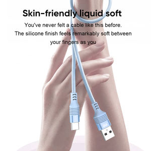 Cable de Datos USB Tipo-C con Trenzado de TPE/Nylon, Carga Rápida de 2.4A para Teléfono Móvil e Impresora - Product Image 3