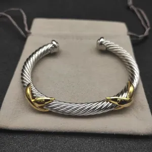 <span class=keywords><strong>Bracelet</strong></span> torsadé en <span class=keywords><strong>fil</strong></span> <span class=keywords><strong>fin</strong></span>, prix de gros, pour hommes et femmes, <span class=keywords><strong>bracelet</strong></span> en argent sterling 925 pour femmes et hommes - Product Image 4