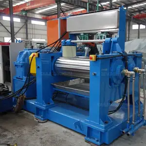 XK-250 tiếng ồn thấp cao su mở trộn Mill/chất lượng tốt hai cuộn cao su trộn Mill