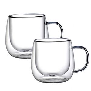 Juego de 2 Tazas de Café y Agua de Doble Capa, Resistentes al Calor, Irrompibles y Aisladas, de Alta Gama, para Uso Transfronterizo - Product Image 4