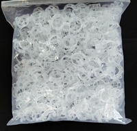Clips de treillis pour tomates en plastique blanc simples, très vendus, écologiques, réutilisables, support de plantes de jardinage, clips de fixation pour vignes, 24 mm