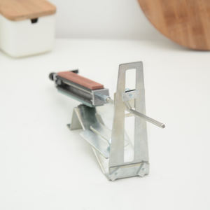 Aiguiseur de couteaux de cuisine professionnel, nouveauté, aiguiseur <span class=keywords><strong>à</strong></span> angle fixe ciseaux en acier inoxydable avec 4 pierres <span class=keywords><strong>à</strong></span> aiguiser - Product Image 5