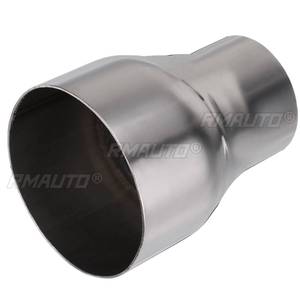 ท่อเชื่อมต่อขนาด 76 มม.-51 มม. สำหรับท่อไอเสียรถยนต์ ขนาด 3 นิ้ว-2 นิ้ว  อะแดปเตอร์ท่อเก็บเสียงสแตนเลส - Product Image 3