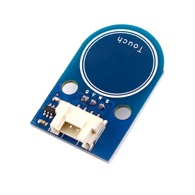 Capacitive Touch Switch Module, Dual-Sided Touch Sensor Board with 4-Pin/3-Pin Interface, Pulse/Level Output