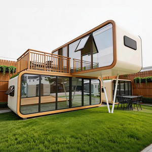 Casa Container Modulare Economica da 20 Piedi, Lunga Durata, Cabina Ecologica per Vivere All'Aperto - Product Image 1