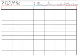 Calendrier mural personnalisé, ultra-fin, pour bureau, à la maison, le bureau et les affaires, grand format, Agenda - Product Image 5