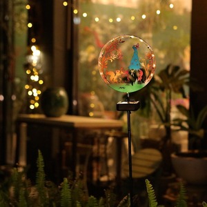 Lámpara Solar para Jardín con Forma de Gato, Lámpara LED Decorativa para Patio, Resistente al Agua - Product Image 4