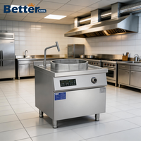 Casserole à induction commerciale pour hôtel, cuisson à température constante