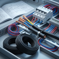 FUCHANG 300/500V YZ-Typ Kupferkern Flexibles Kabel 4-adrig Schwarz OEM 1,5mm Gummi-Isolierung Industriequalität Niederspannung 30A