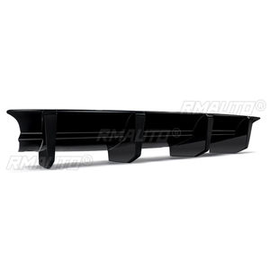 ลิ้นกันชนหลังแบบดิฟฟิวเซอร์ ครีบฉลาม สปอยเลอร์ สำหรับ Dodge Challenger GT SXT Plus ปี 15-23 สีดำด้าน สีดำเงา - Product Image 6