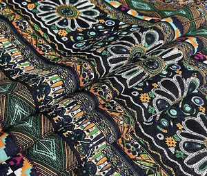 Sarung Microfiber poliester 100% kualitas terbaik desain kustomisasi Brushed Loincloth Batik Indonesia