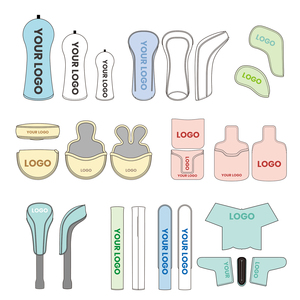 Accesorios de Golf con Logotipo Bordado, Diseño Único de Calavera, Estilo Gótico y Oscuro, Funda Personalizada para la Cabeza del Palo de Golf - Product Image 4