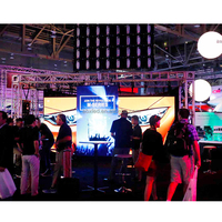 Pantallas LED de Alquiler para Interiores, Programas, Eventos, Alta Frecuencia de Actualización, Publicidad Móvil, Decoración de Pared para Bodas
