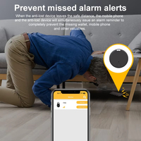 Mini Rastreador y Localizador GPS Inteligente Dispositivo Antipérdida para Teléfonos Móviles, Mascotas, Niños, Bolsos y Llaves