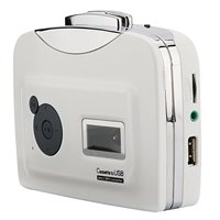 Lecteur de cassette portable Ezcap230, convertisseur numérique de bande magnétique en MP3, partitionnement automatique, musique sur clé USB, Walkman avec écouteurs