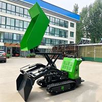 Mini-chargeuse sur chenilles personnalisée en gros, 500, 800, 1000 kg, hydraulique, pour travaux de jardinage et de construction