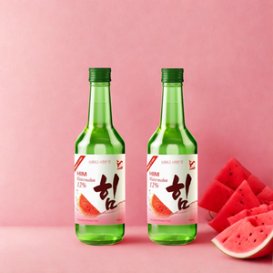Refrescante suave sandía Soju favorito coreano hecho a mano en Vietnam con embalaje de botella de vidrio de cuidado - Product Image 2