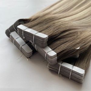Venta caliente fácil de instalar suave y suave cinta más vendida en pelos extensiones de cabello humano virgen - Product Image 5
