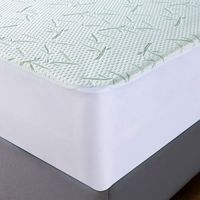 Offre spéciale Couvre-matelas en mousse à mémoire de forme en bambou Protège-matelas Drap de lit imperméable Couvre-matelas