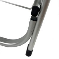Chaise pliante en aluminium personnalisable - Portable pour le camping/la plage/les activités de plein air/la pêche/la salle de sport/l'école/le parc